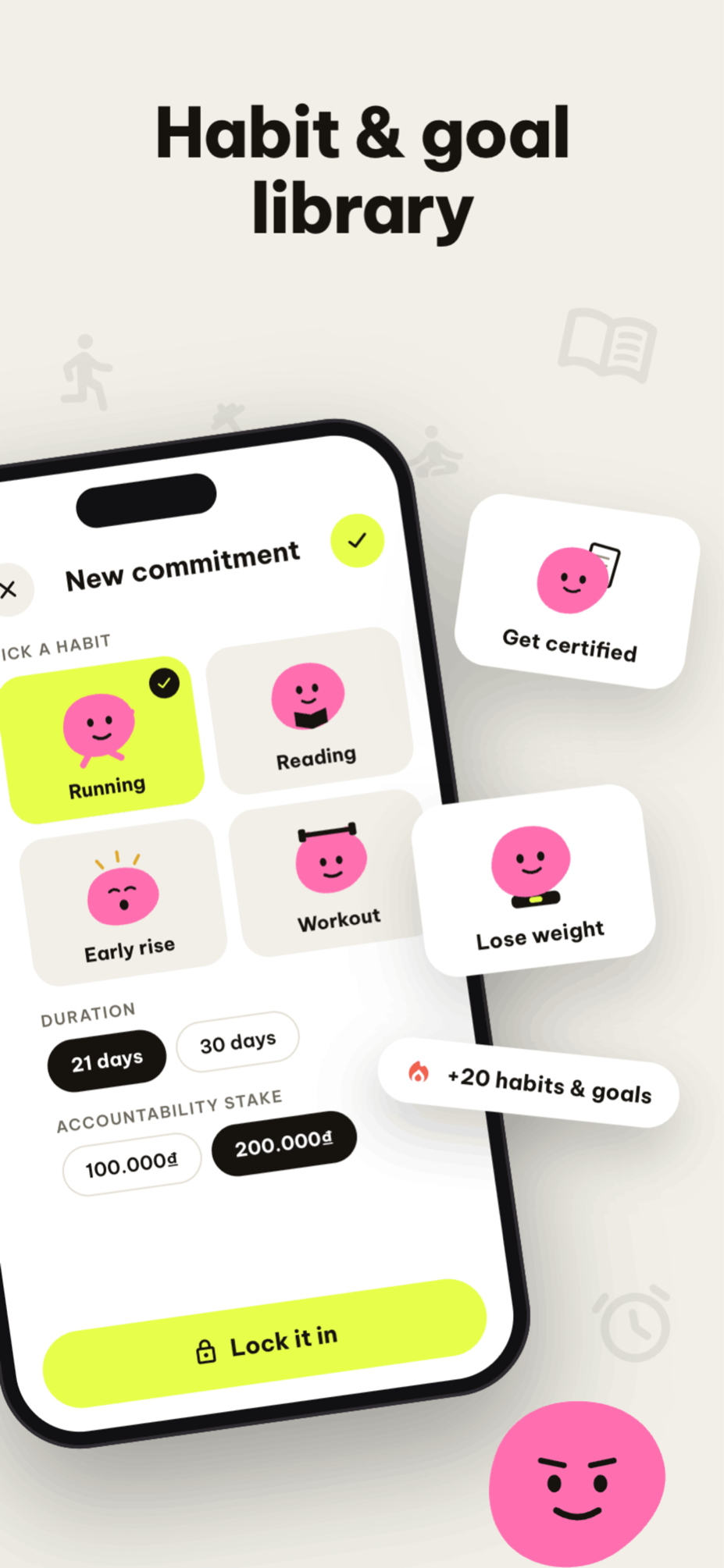 Commitment library