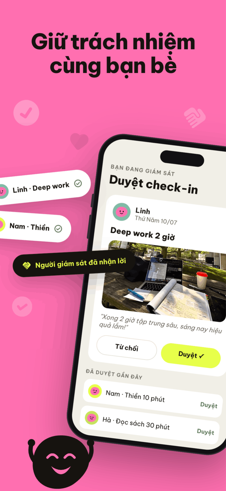 Tiền trách nhiệm và người giám sát
